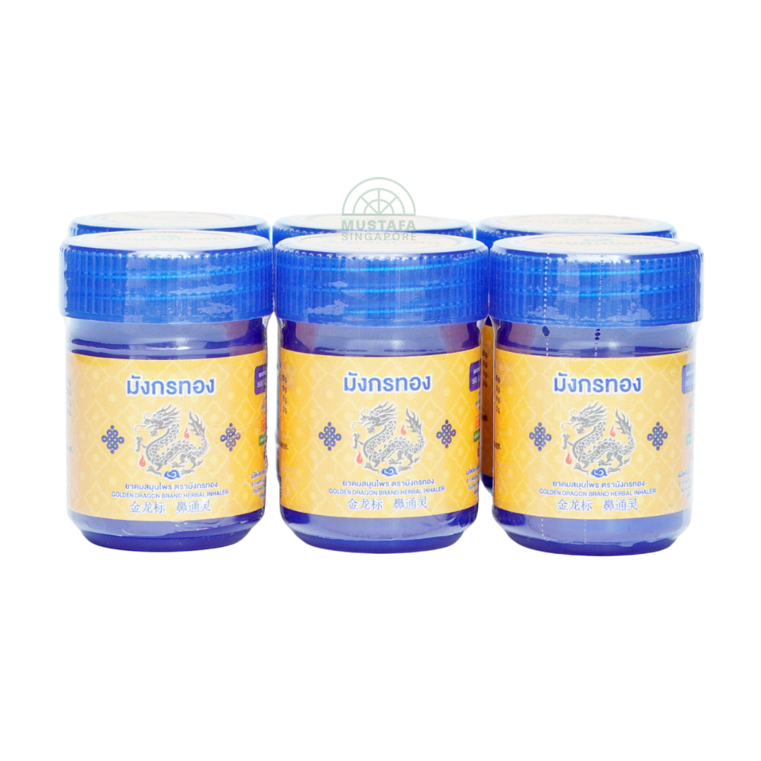 Golden Dragon Brand Herbal Inhaler 6s
