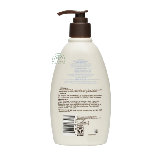 Aveeno Daily Moisturizing Body Lotion Sheer Hydration 350ml