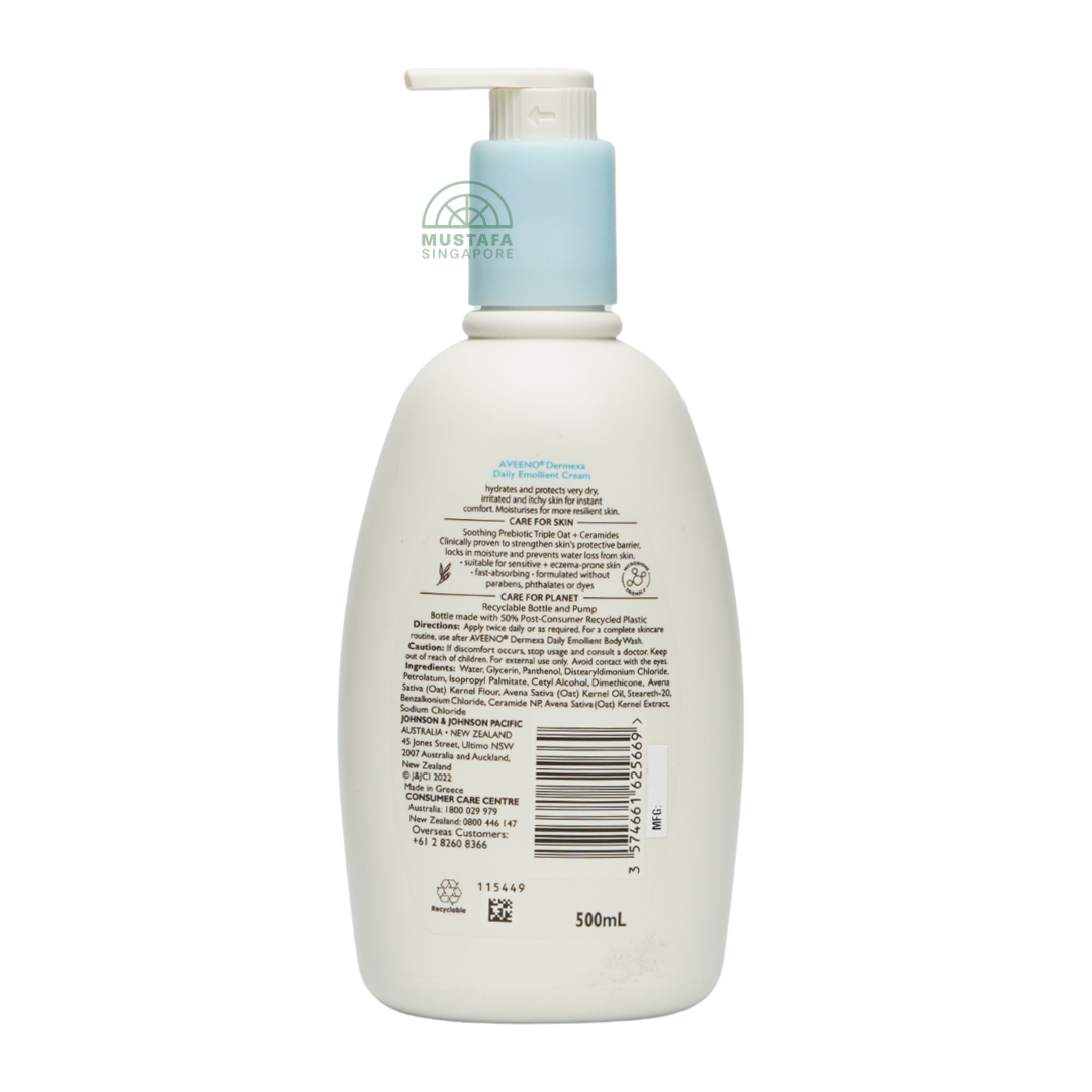 Aveeno Dermexa Daily Emollient Cream 500ml