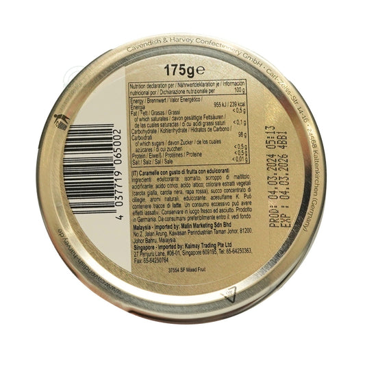 Cavendish & Harvey Mixed Fruit Drops (Sugar Free) 175g