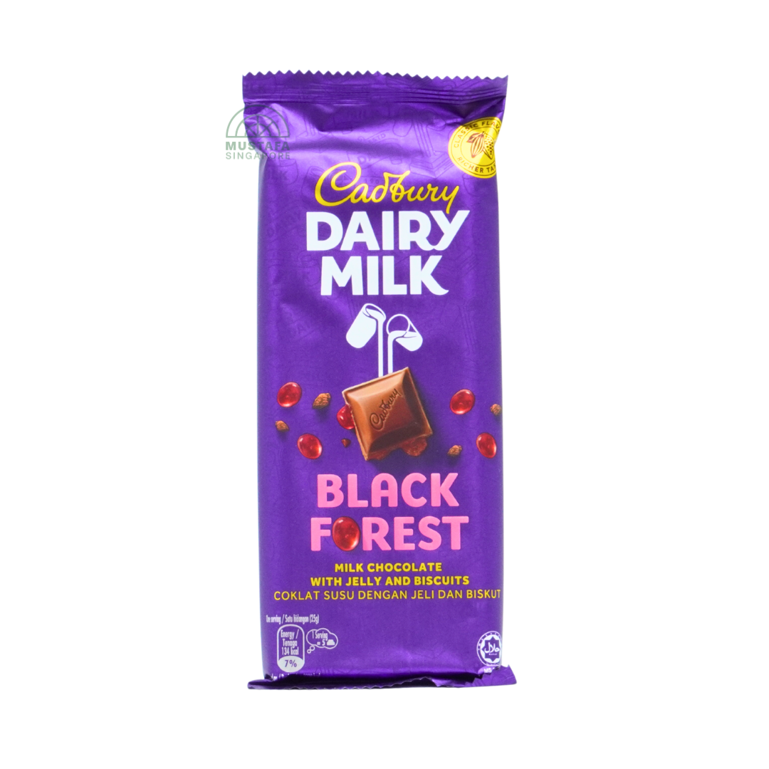 Cadbury Dairy Milk Black Forest Chocolate Bar 130g