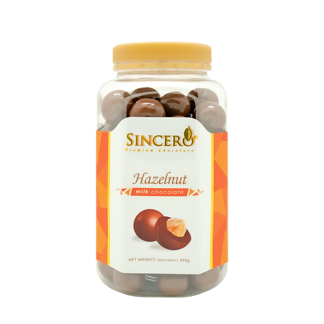 Sincero Premium Chocolate Hazelnut Milk Chocolate 450g