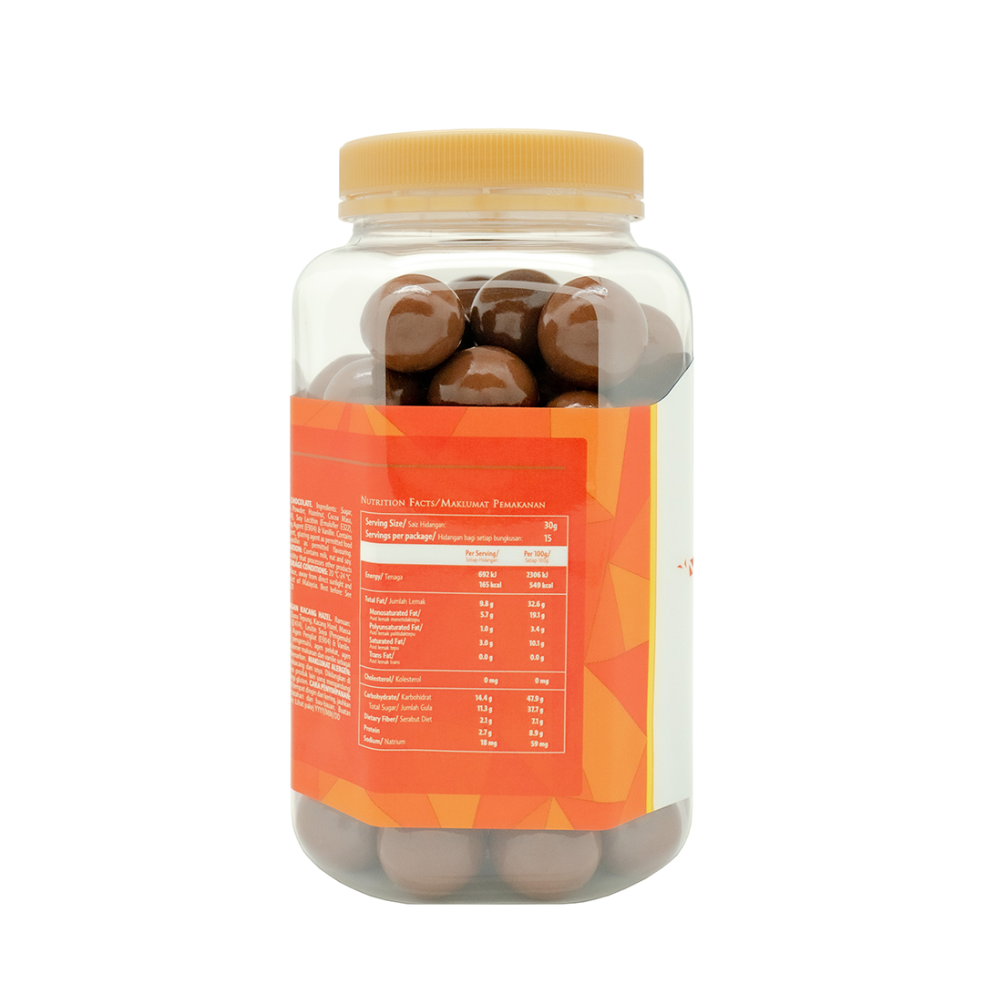 Sincero Premium Chocolate Hazelnut Milk Chocolate 450g
