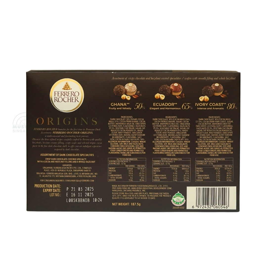 Ferrero Rocher Origins 187.5g