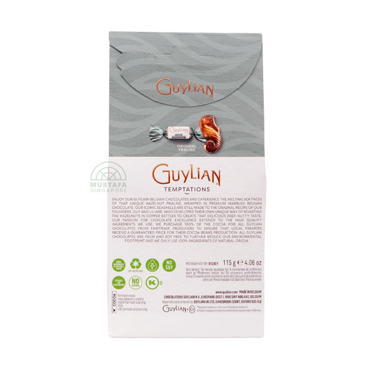 Guylian Temptations The Original Chocolates with Hazelnut Praline Filling 115g Guylian Temptations The Original Chocolates with Hazelnut Praline Filling 115g