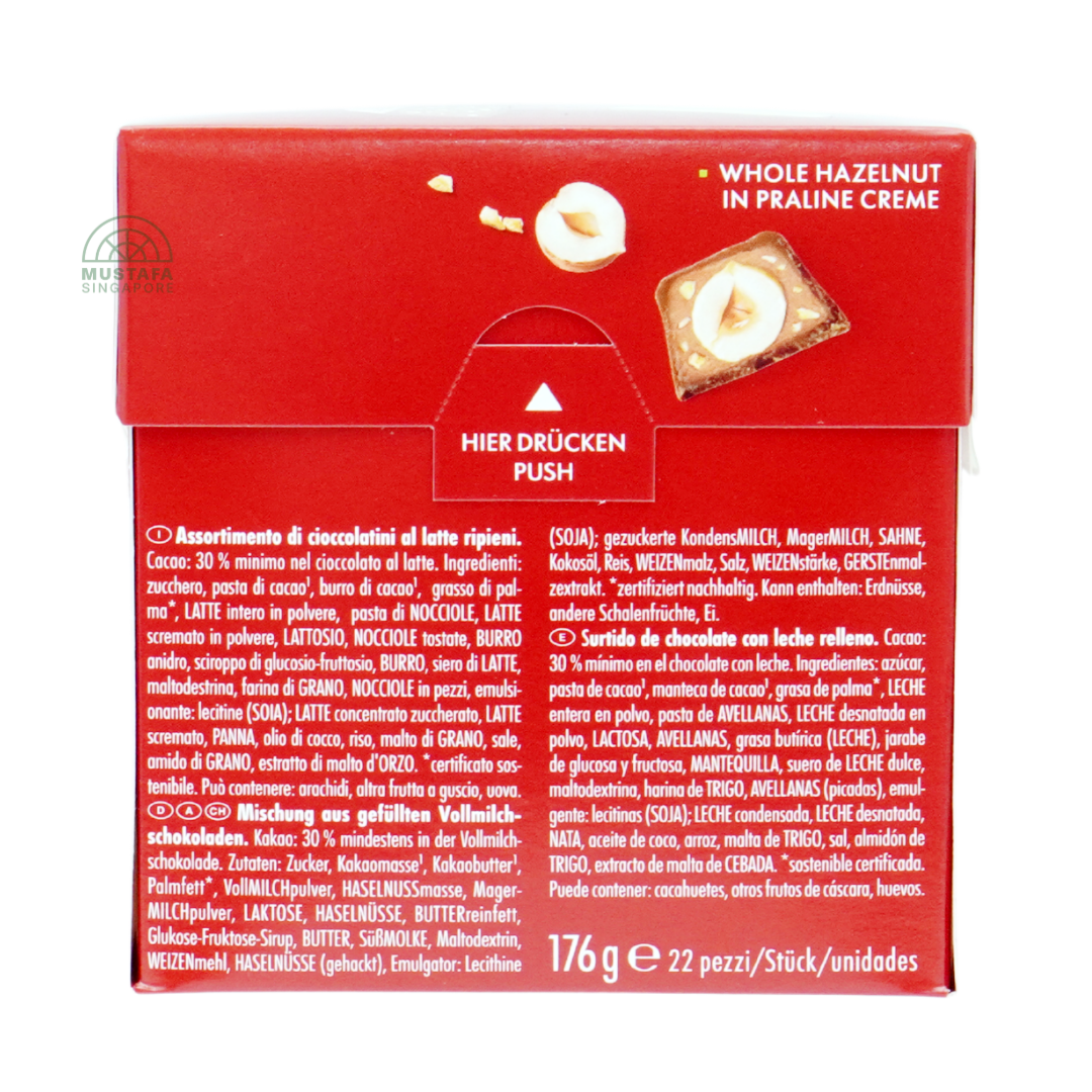 Ritter Sport Chocolate For You Choco Cubes 176g 22s