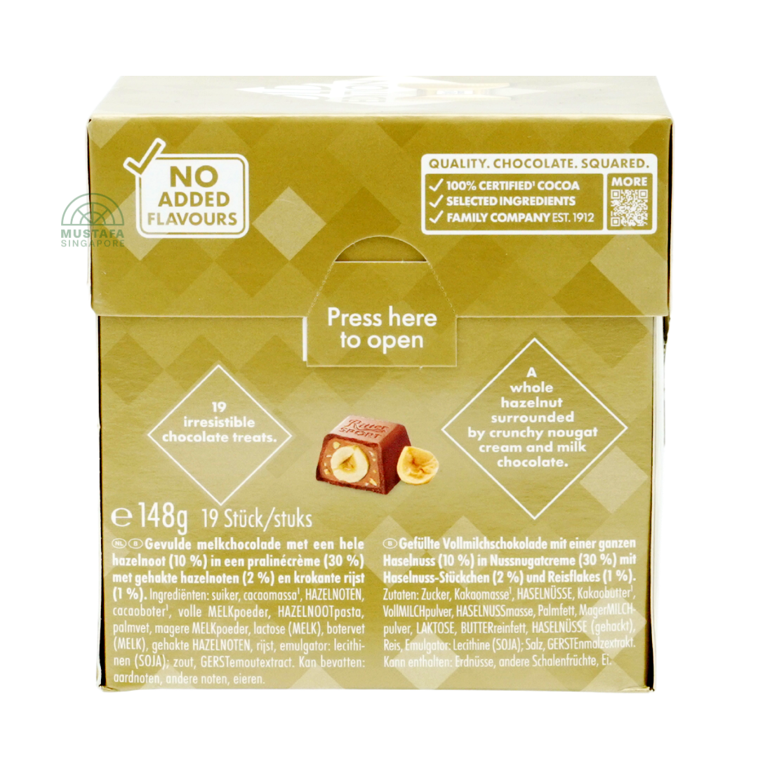 Ritter Sport Golden Edition Choco Cubes 176g 22s