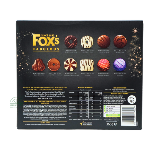 Fox's Fabulous Chocolatey Biscuit Selection 365g Fox's Fabulous Chocolatey Biscuit Selection 365g