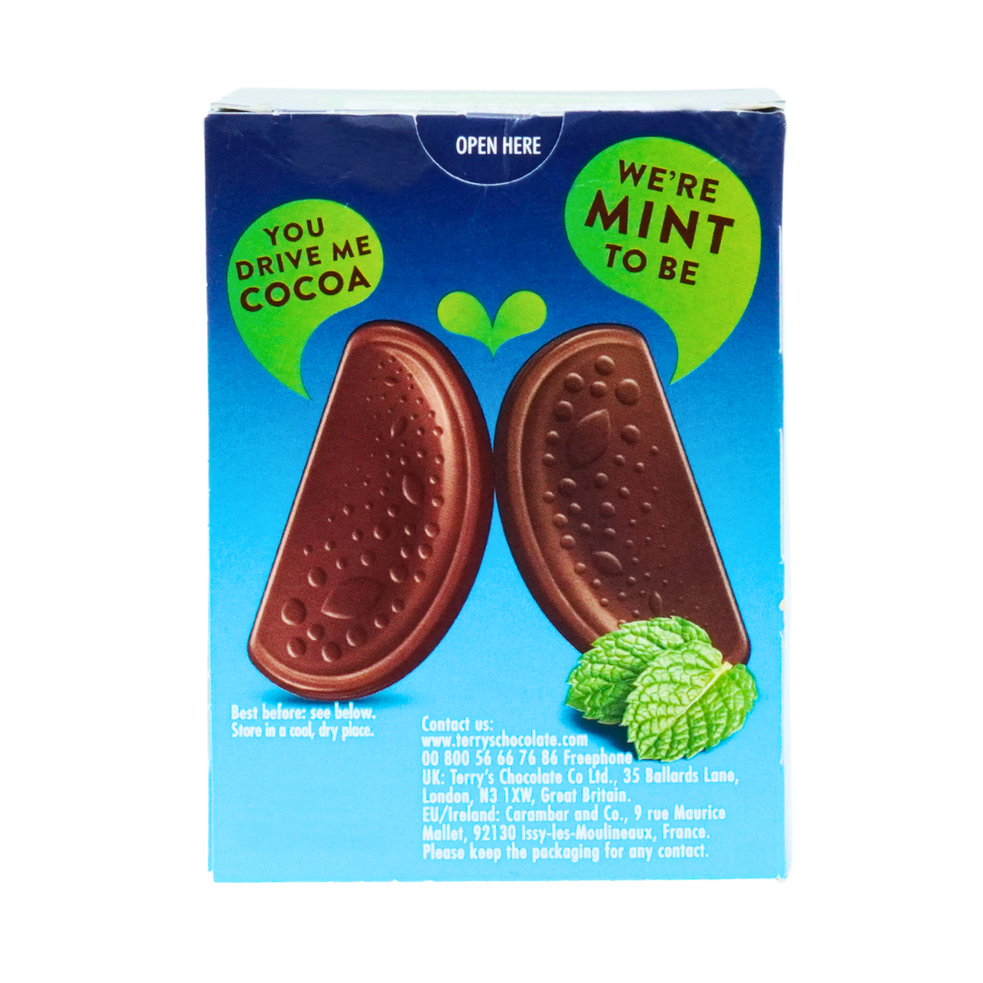 Terry's Chocolate Mint Flavour Milk Chocolate 145g