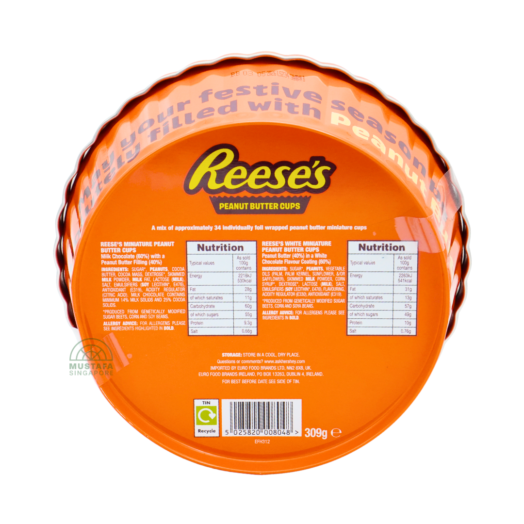 Reese's Peanut Butter Cups Milk & White Miniature Cups 309g