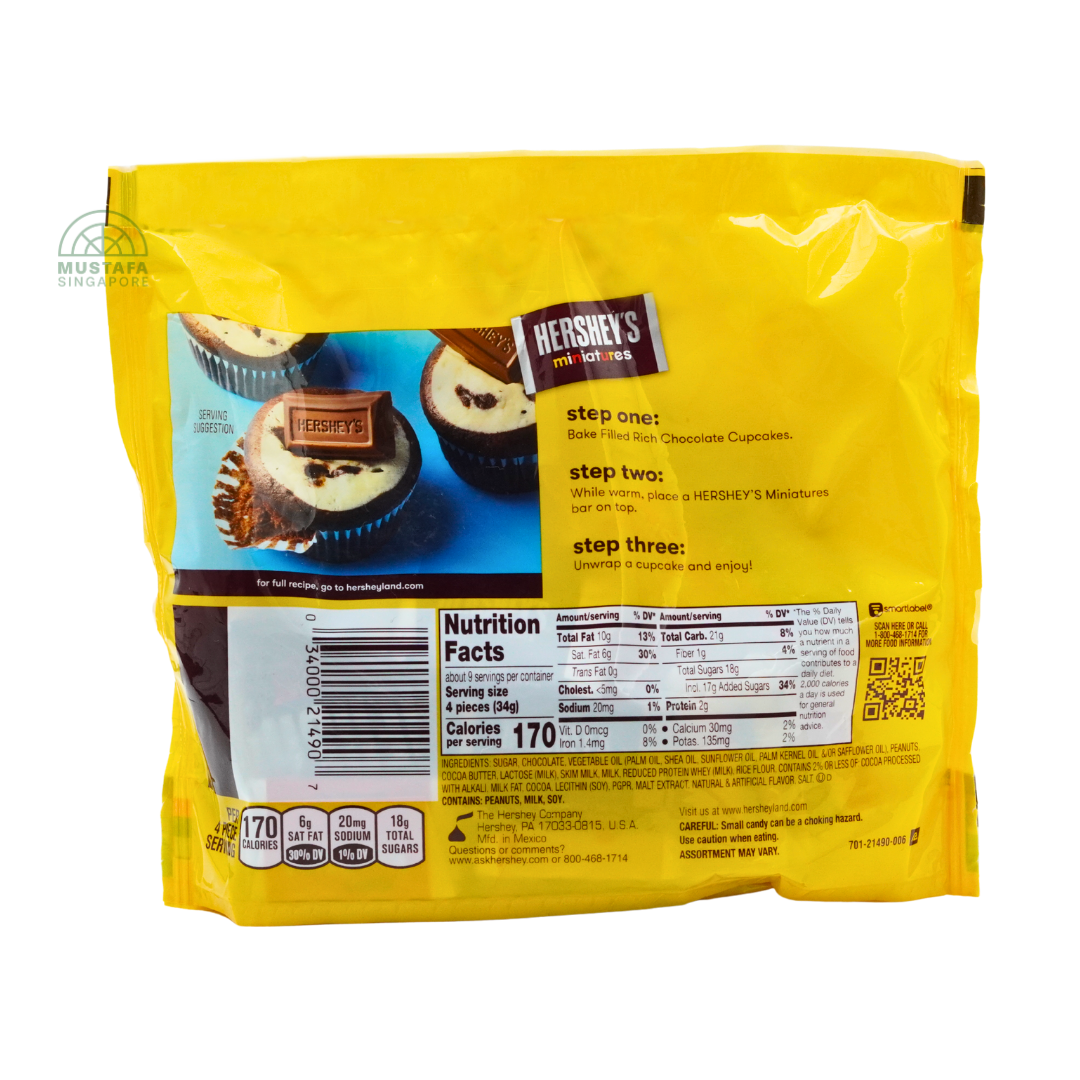 Hershey's Miniatures Chocolate Candy 294g