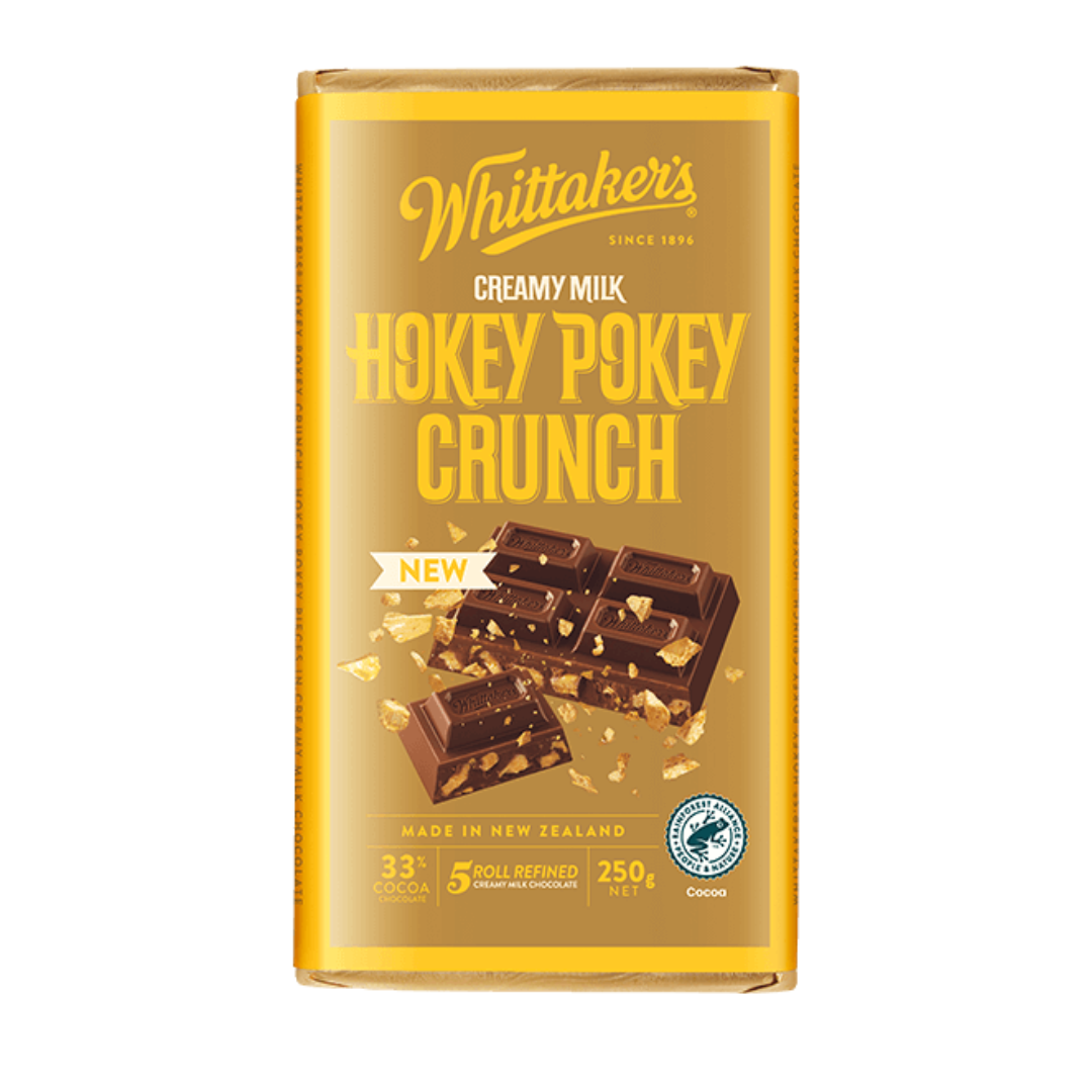 Whittaker's Creamy Milk Hokey Pokey Crunch 250g