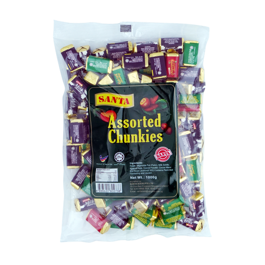 Santa Assorted Chunkies 1kg Santa Assorted Chunkies 1kg