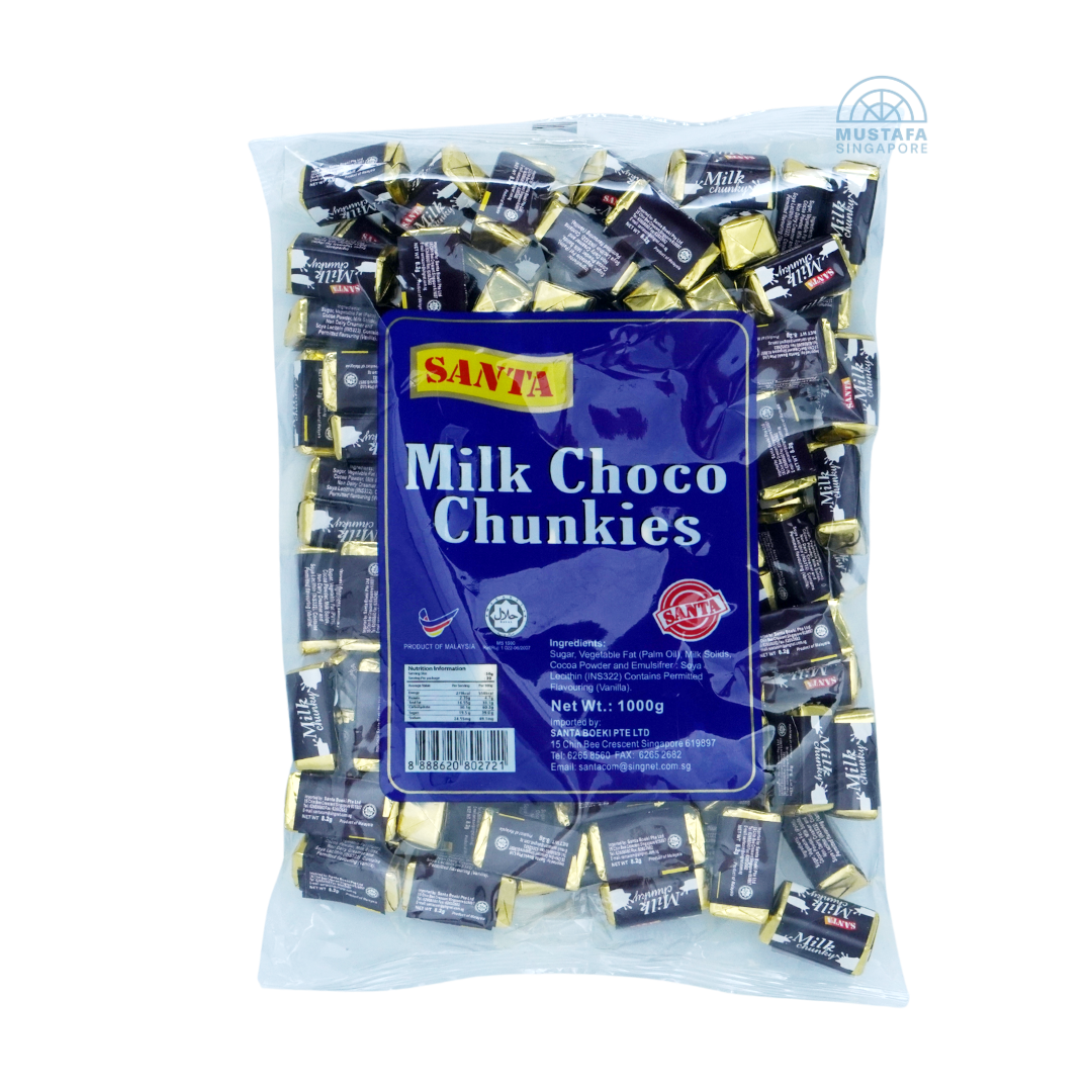 Santa Milk Choco Chunkies 1kg