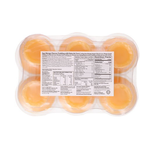 Ego Pudding Mango 6's 600g Ego Pudding Mango 6's 600g