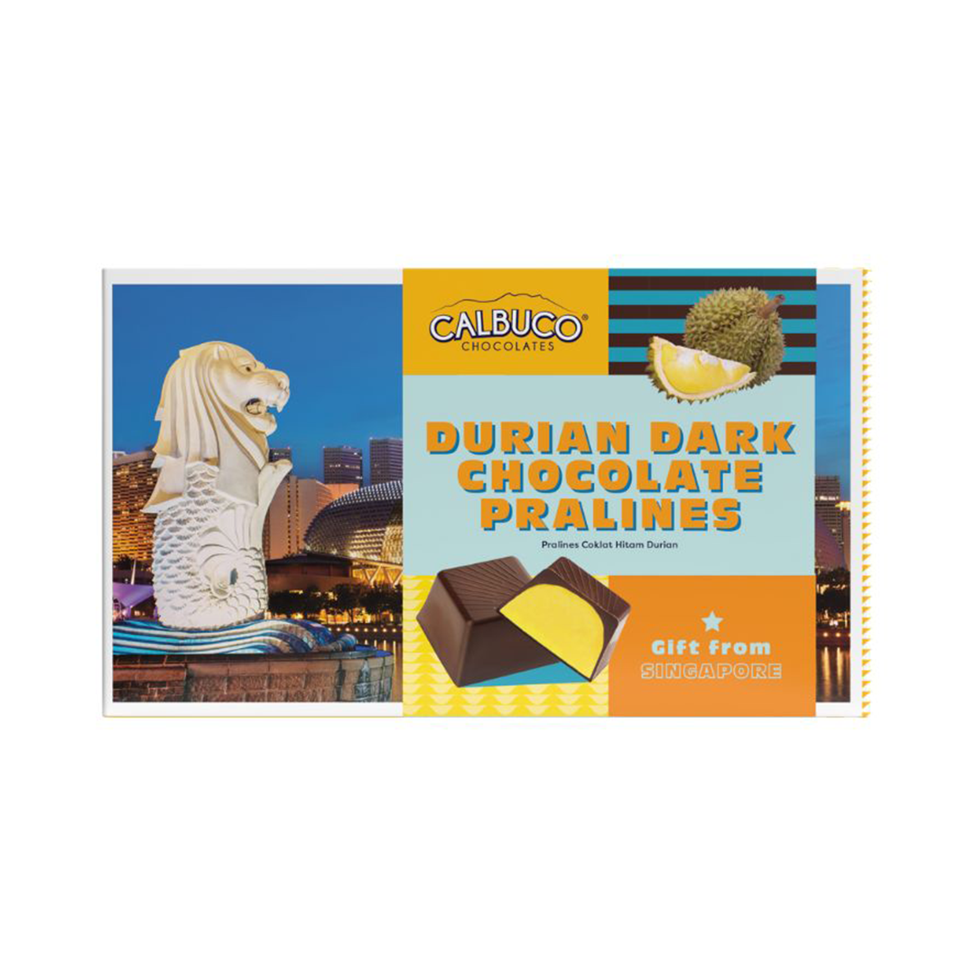 Calbuco Durian Dark Chocolate Pralines 120g