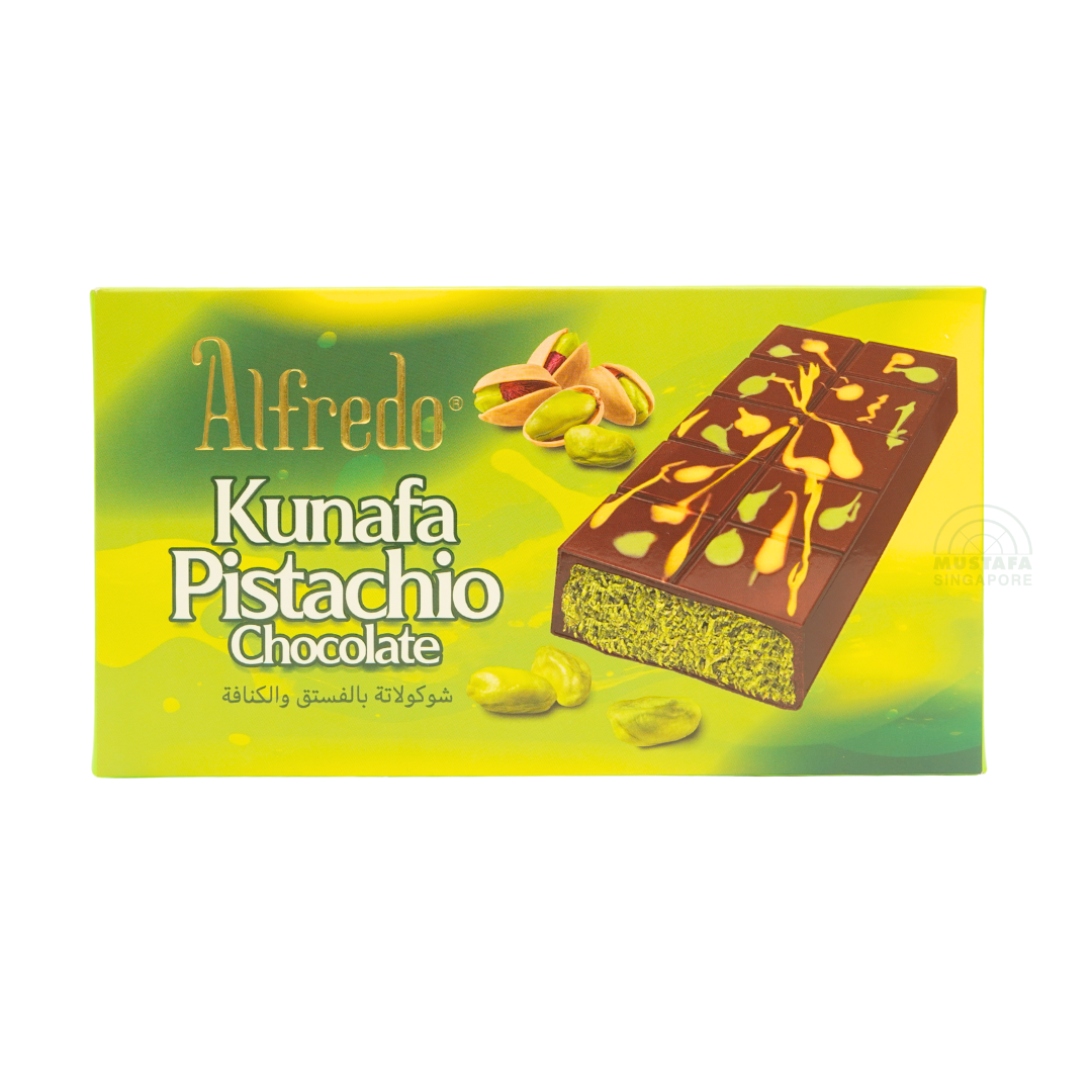 Alfredo Kunafa Pistachio Chocolate 200g – ShopMustafa