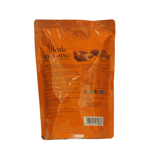 Alfredo Tiramisu Almond Milk Chocolate 300g