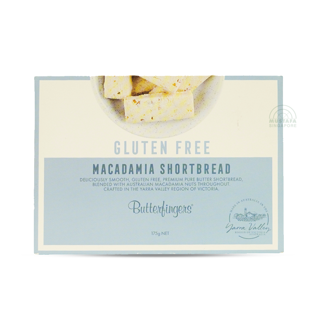 Yarra Valley Butterfingers Gluten Free Macadamia Shortbread 175g