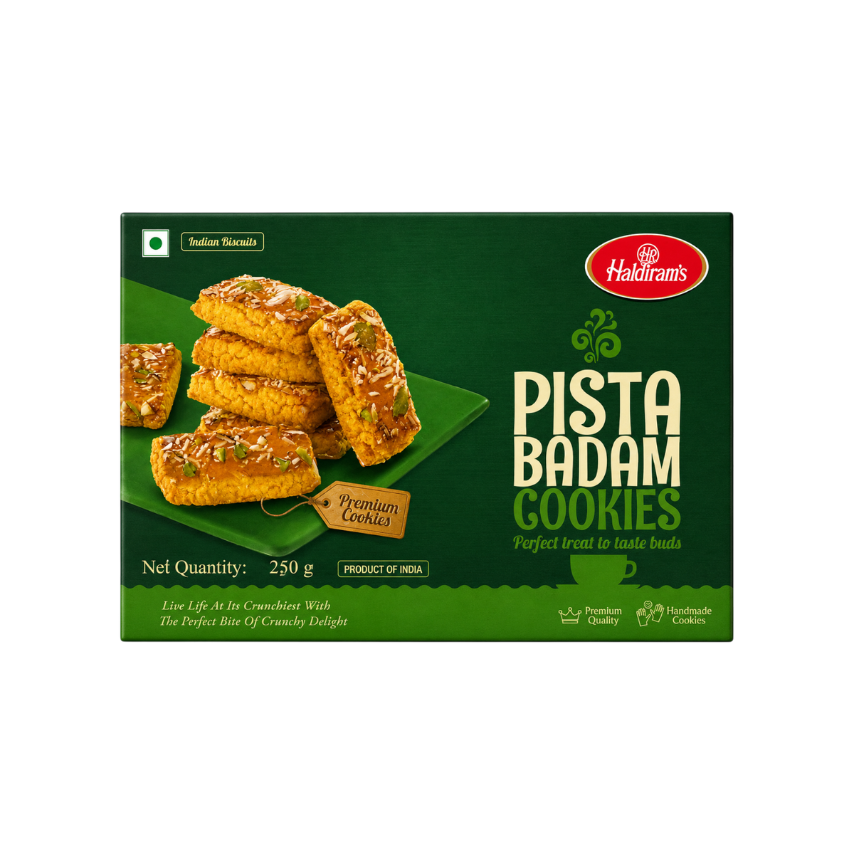 Haldiram's Pista Badam Cookies 250g