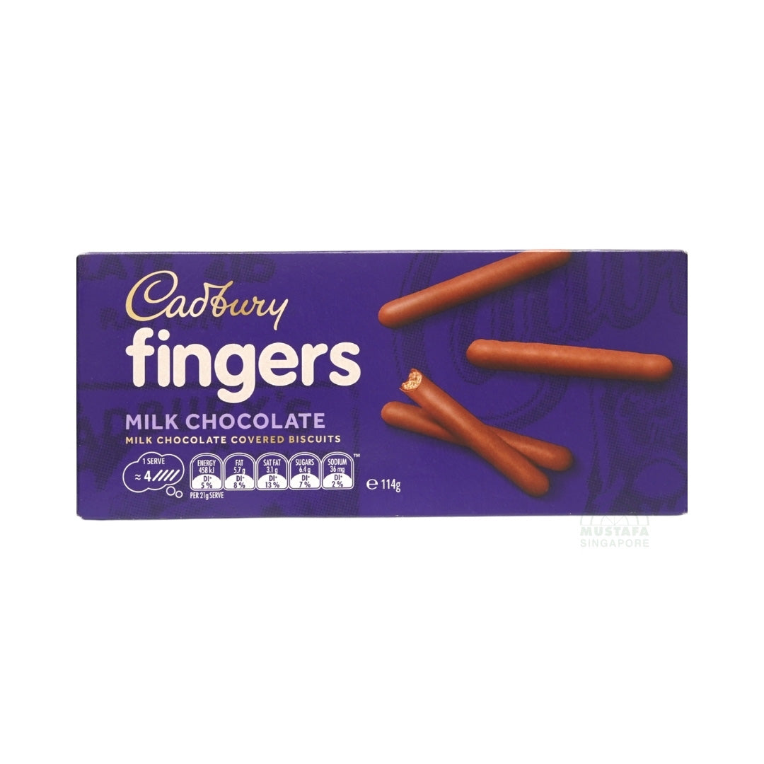 Cadbury Fingers Milk Chocolate 114g