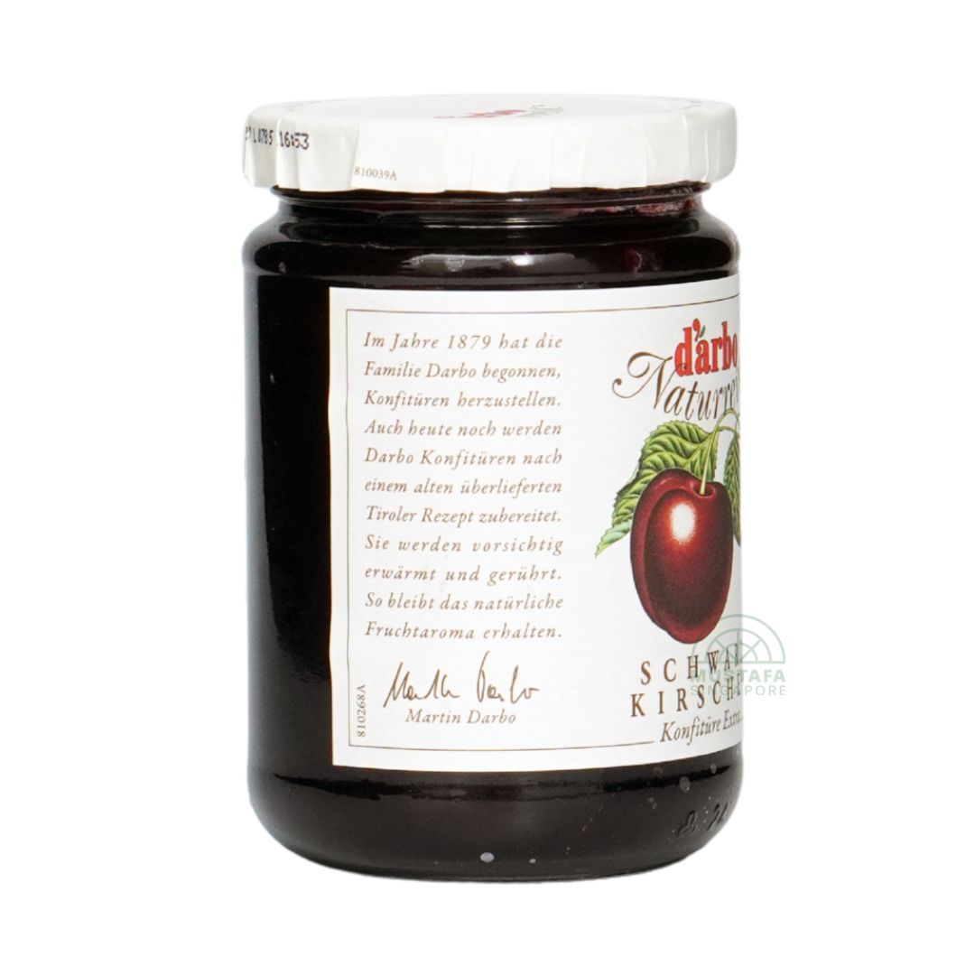 D'arbo All Natural Black Cherry Jam 450g