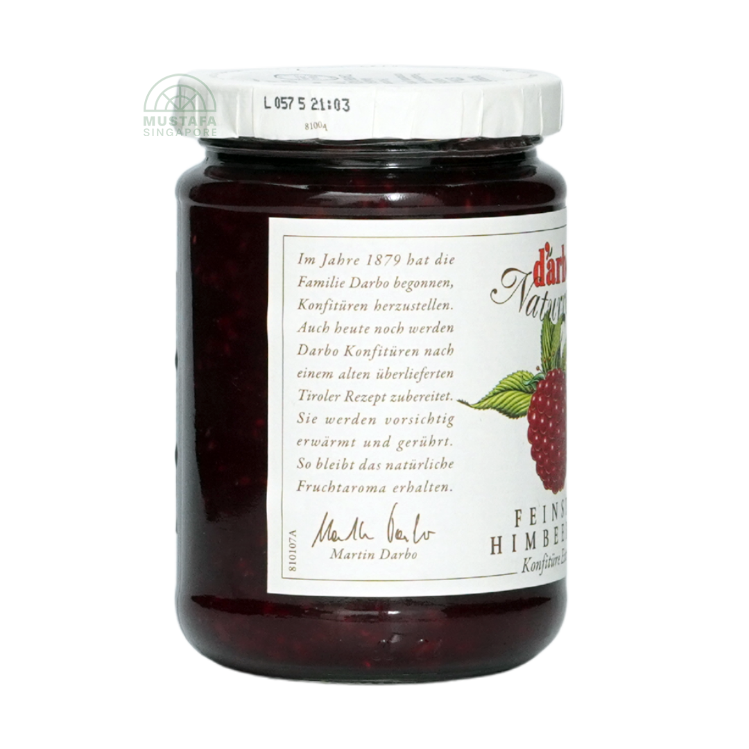 D'arbo All Natural Raspberrry Jam 450g