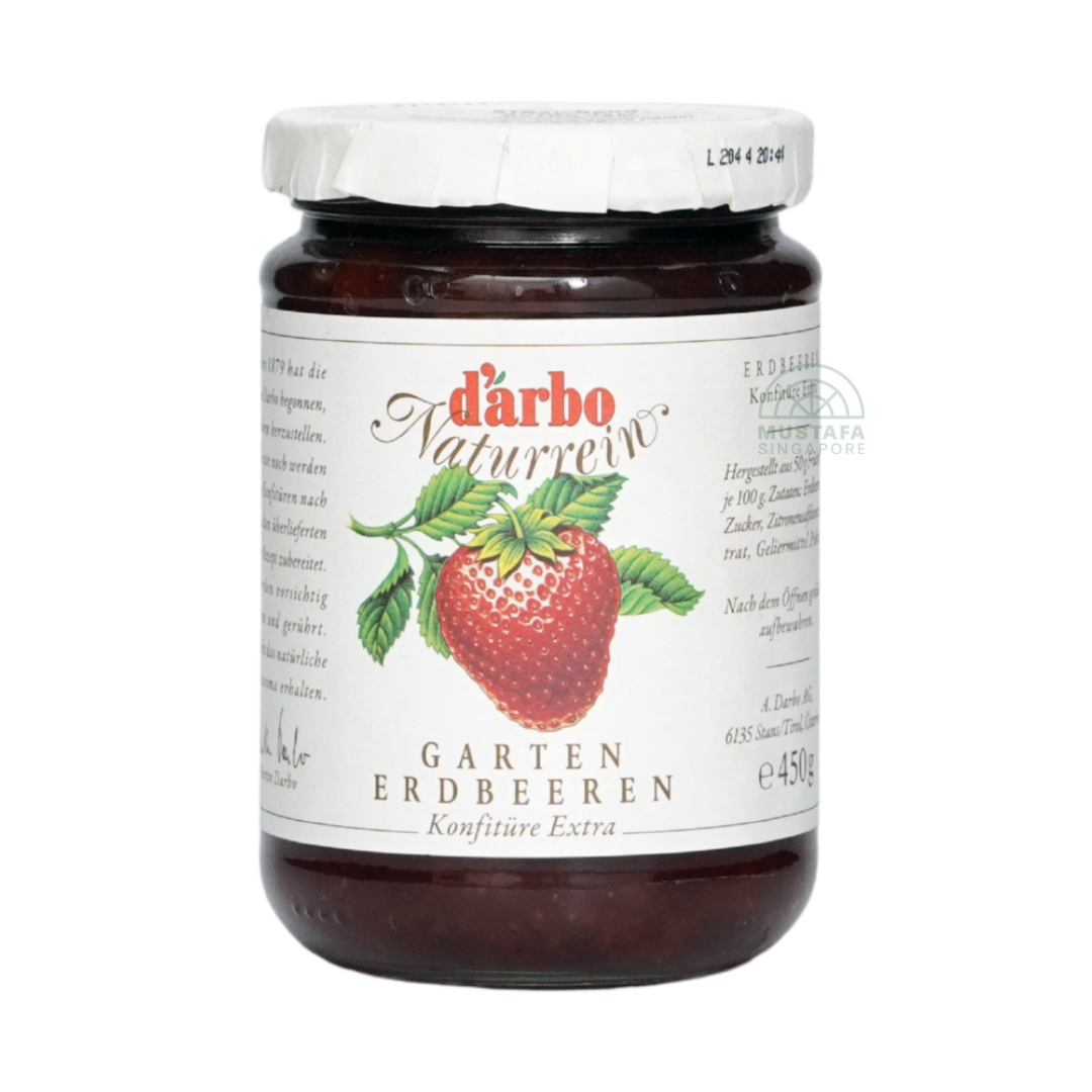 D'arbo All Natural Garden Strawberry Jam 450g