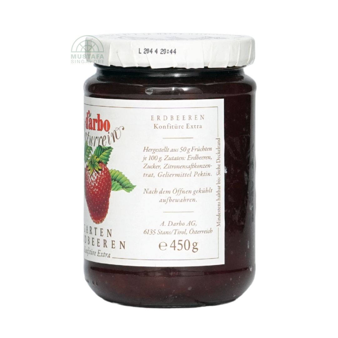 D'arbo All Natural Garden Strawberry Jam 450g