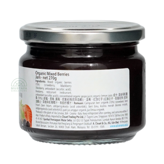 Alce Nero Organic Mixed Berries Jam 270g