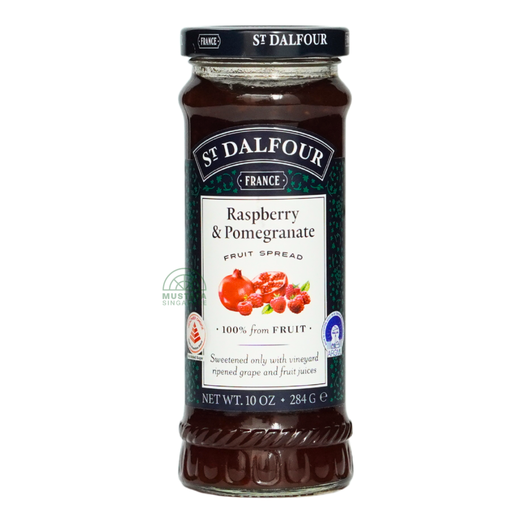 St Dalfour Raspberry & Pomegranate Fruit Spread 284g
