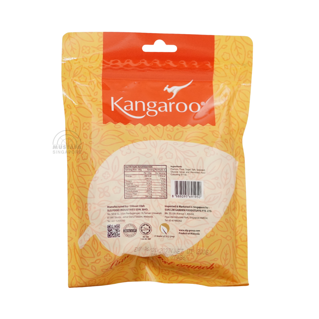 Kangaroo Seaweed Nut Crackers 200g