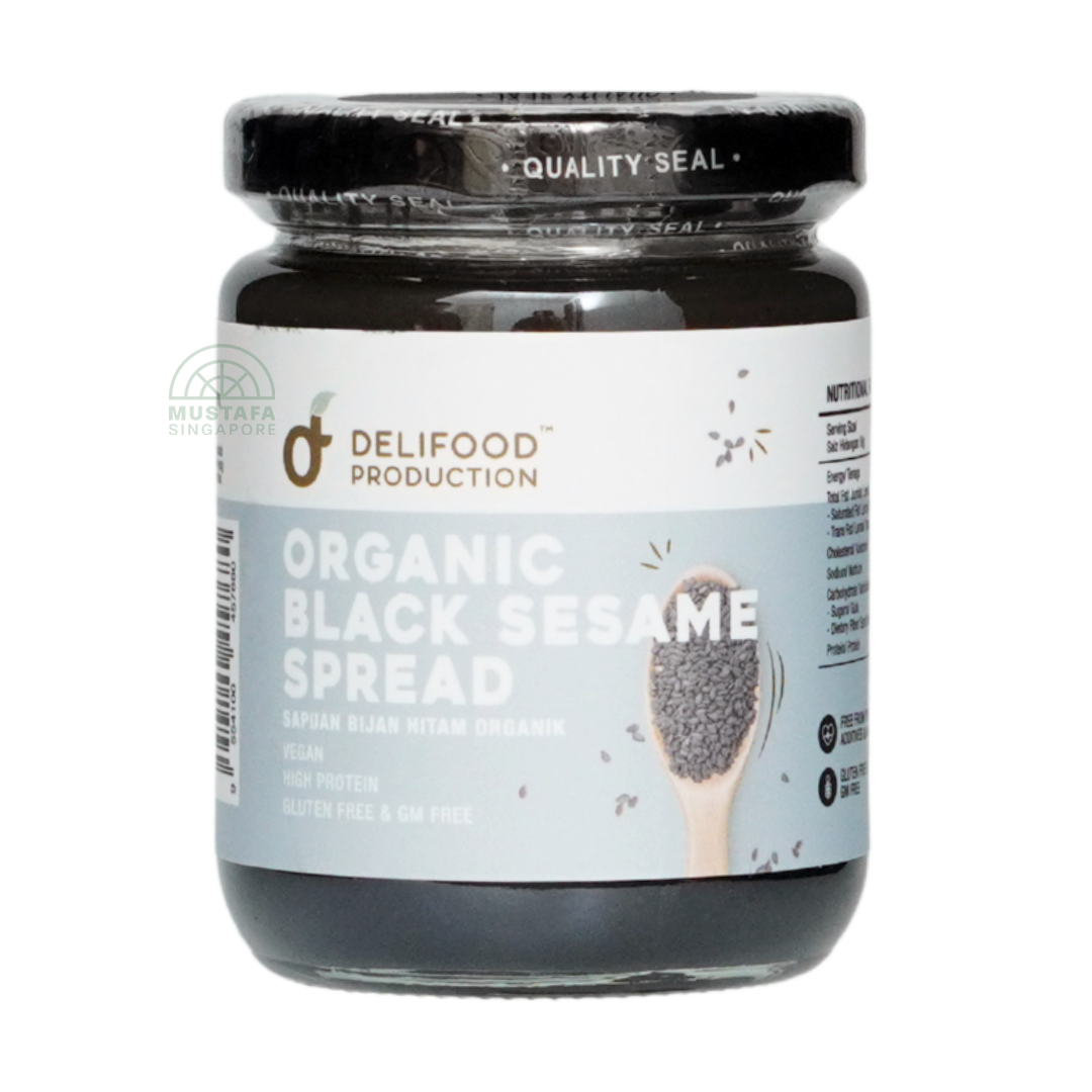 Delifood Organic Black Sesame Spread 220g