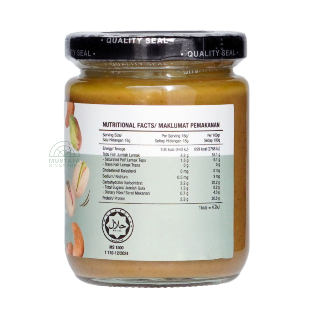 Delifood Chunky Pistachio Cashew 220g