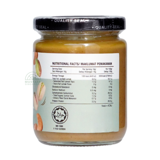 Delifood Chunky Pistachio Cashew 220g