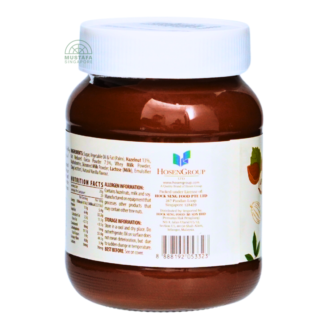 Sincero Hazelnut Spread with Cocoa 400g