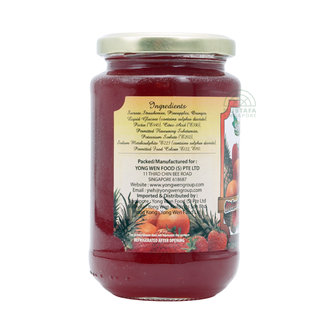 Saporito Mixed Fruit Jam 450g