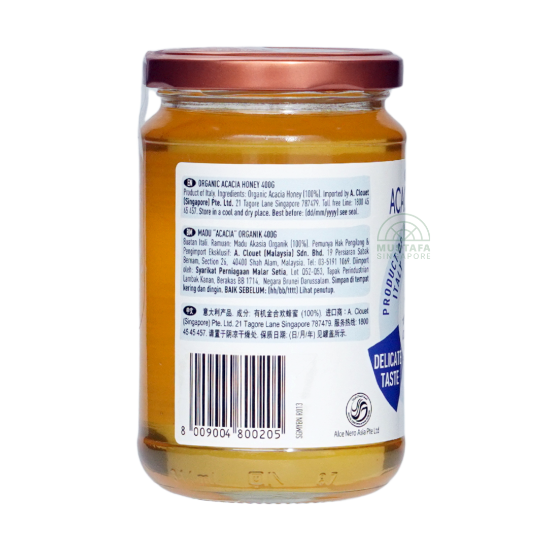 Alce Nero Organic Acacia Honey 400g