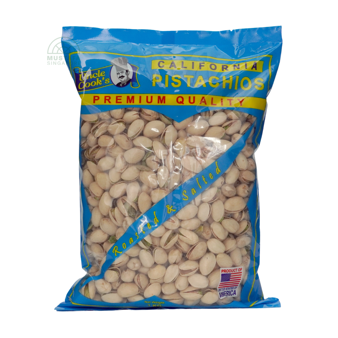 Uncle Cook's Roasted & Salted Pistachio 1kg