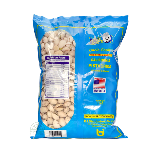 Uncle Cook's Roasted & Salted Pistachio 1kg