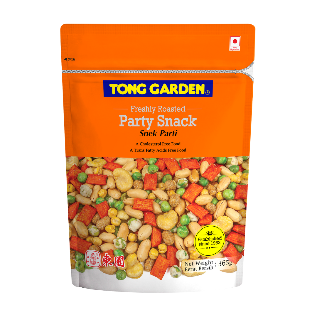 Tong Garden Party Snack 365g