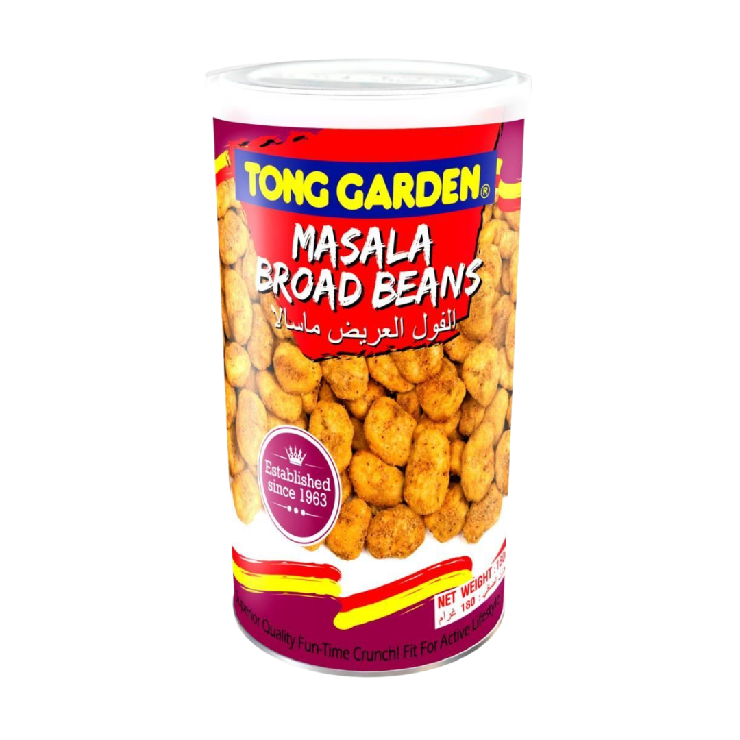Tong Garden Masala Broad Beans Can 180g