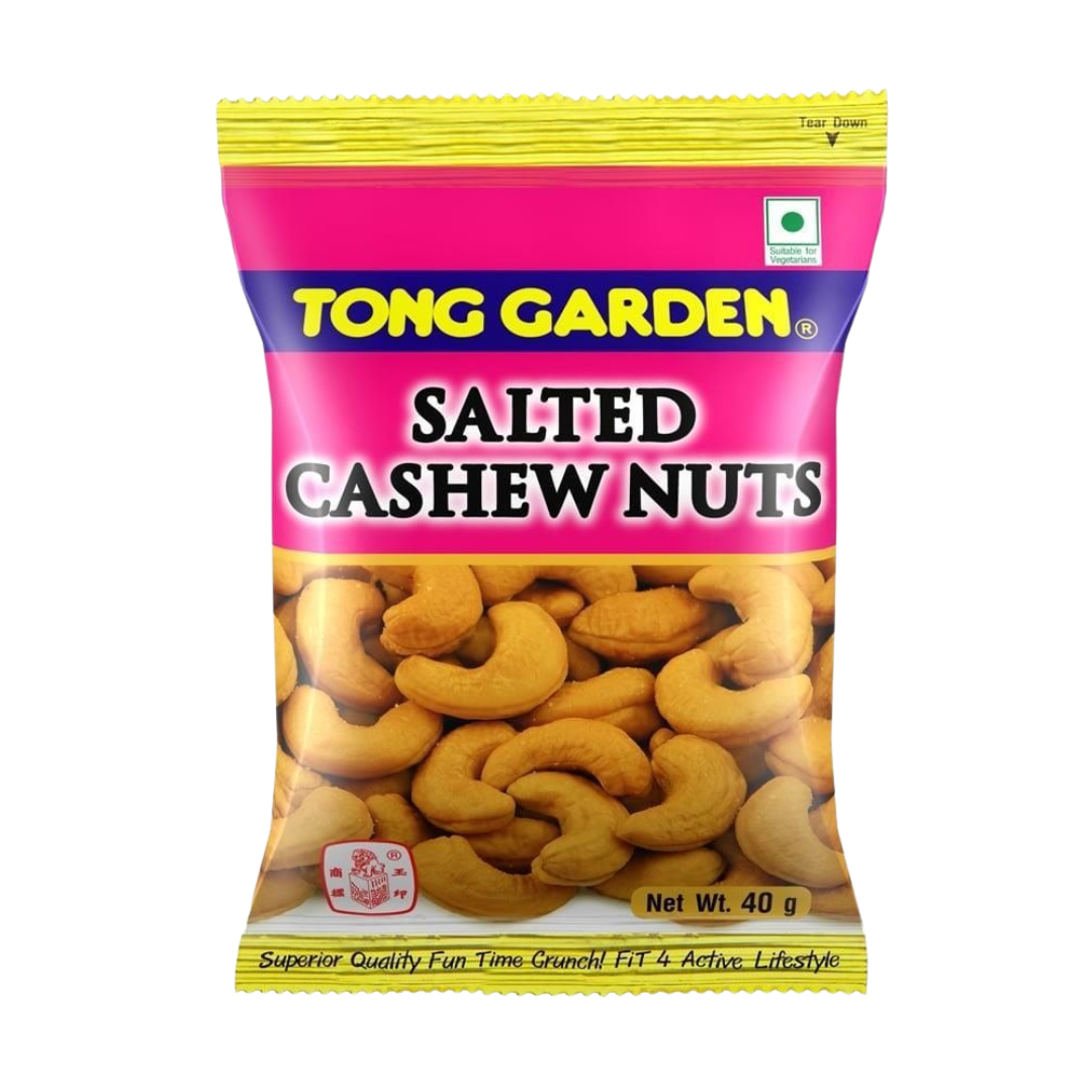 Tong Garden Cashew Nuts Salted 40g