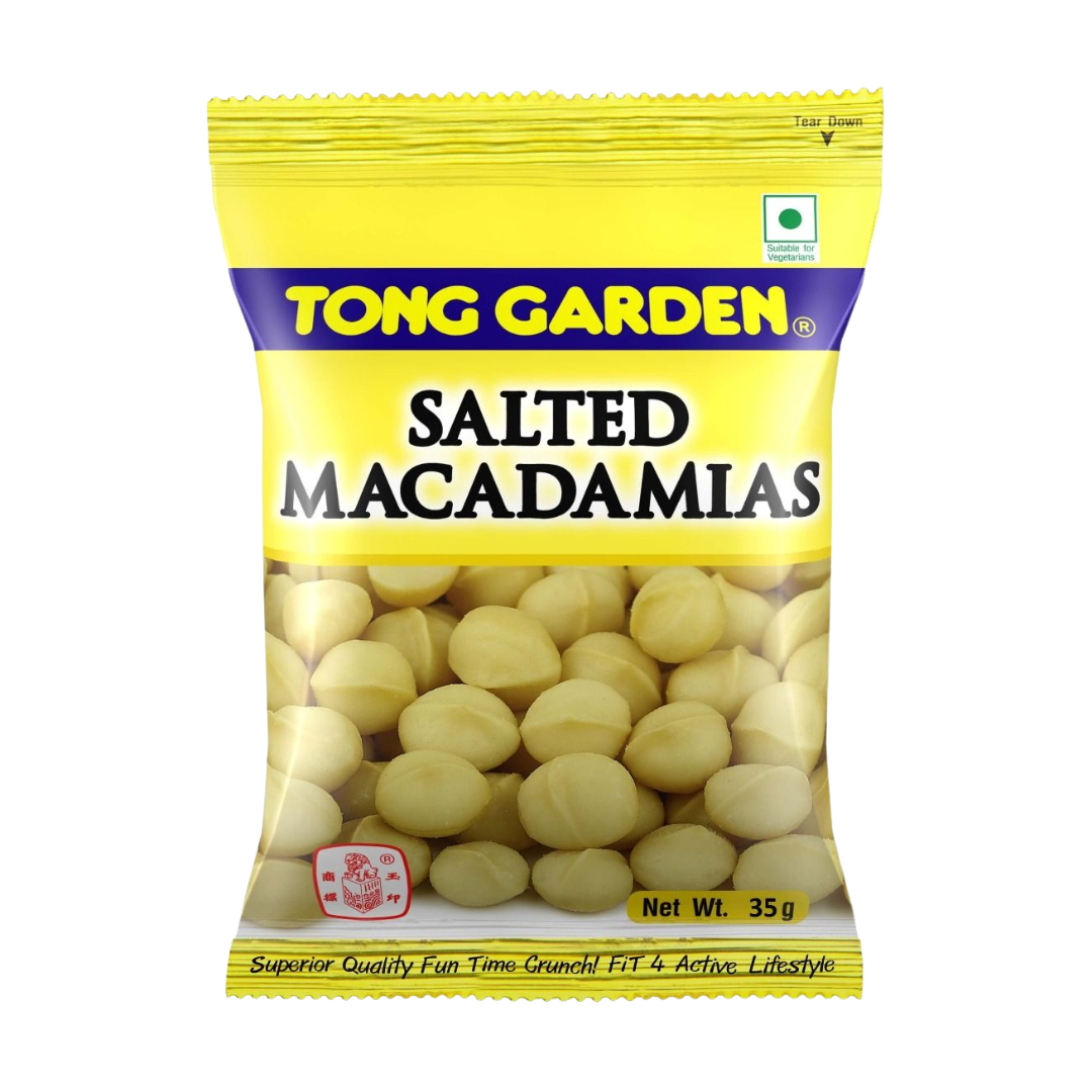 Tong Garden Macadamias Lightly Salted 35g