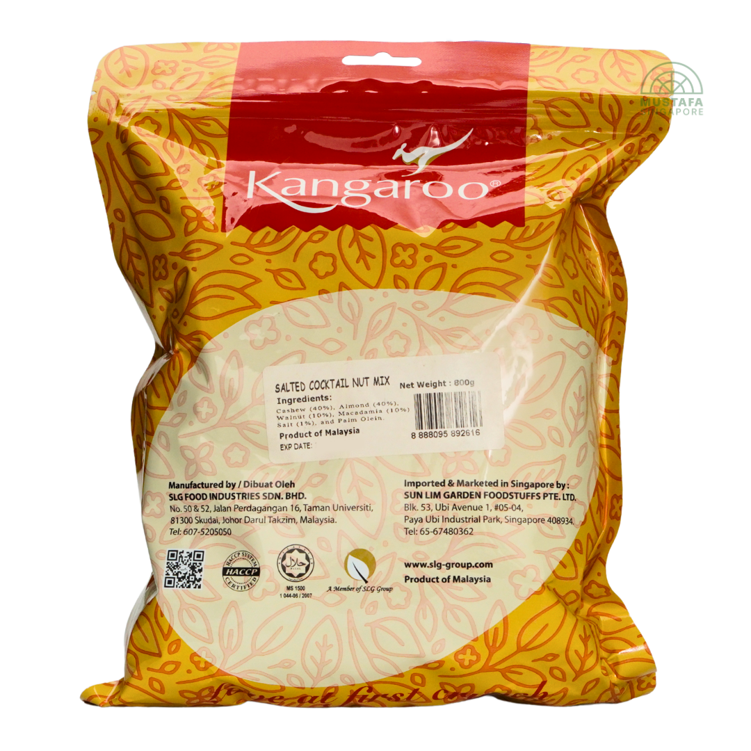 Kangaroo Salted Cocktail Nut Mix 800g