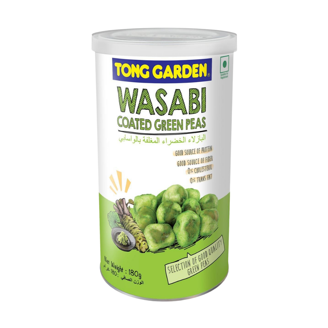 Tong Garden Wasabi Coated Green Peas Can 180g