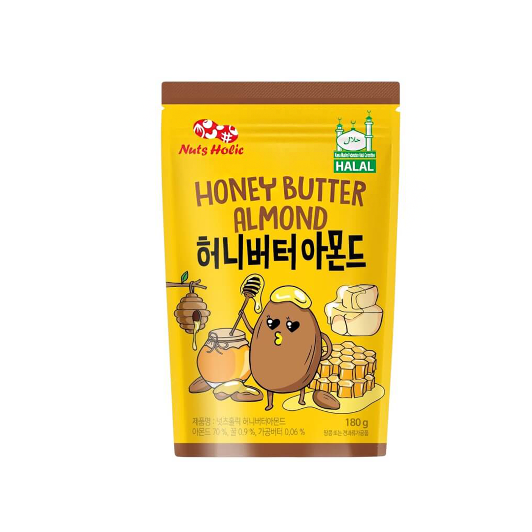 Nuts Holic Korean Honey Butter Almond 180g
