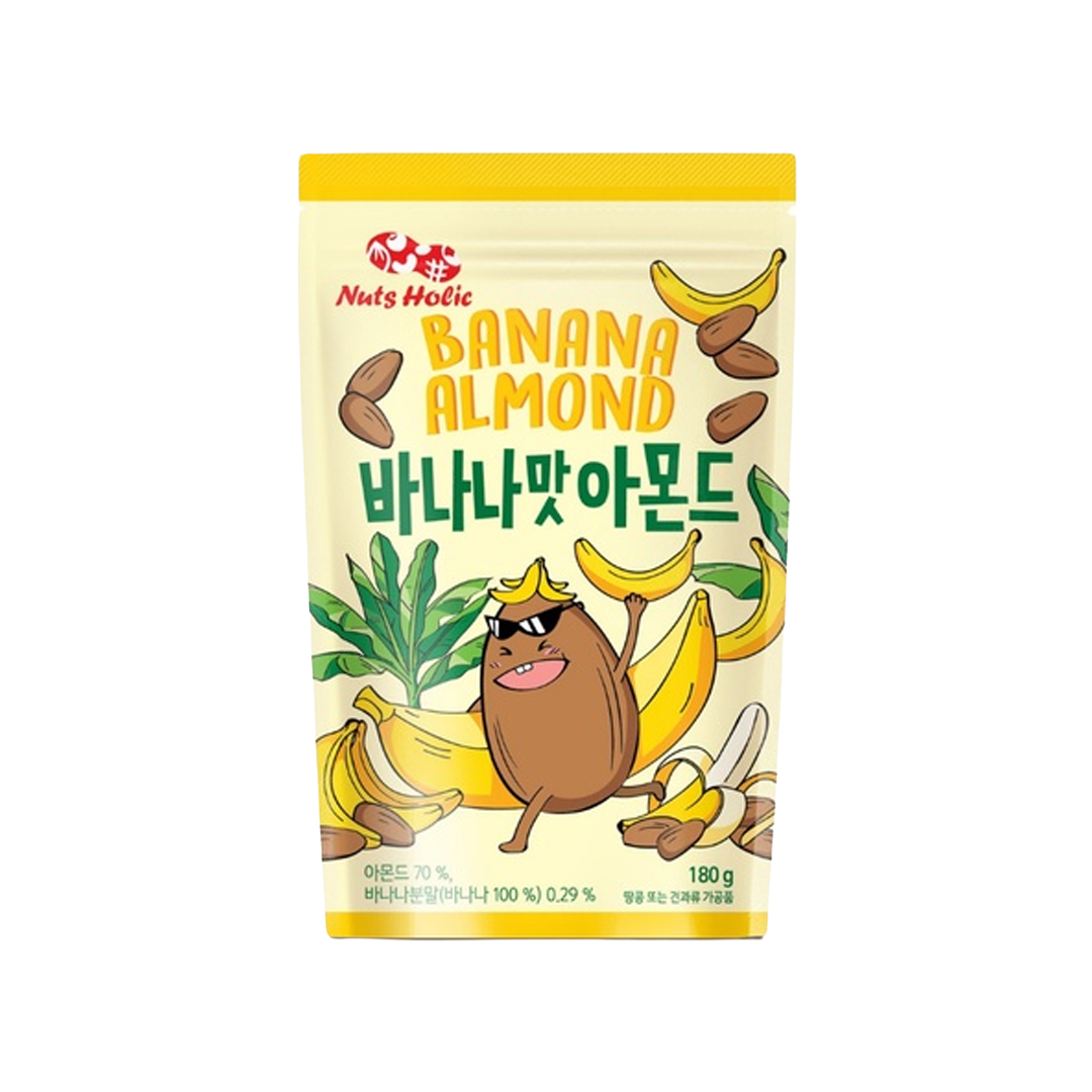 Nuts Holic Korean Banana Almond 180g
