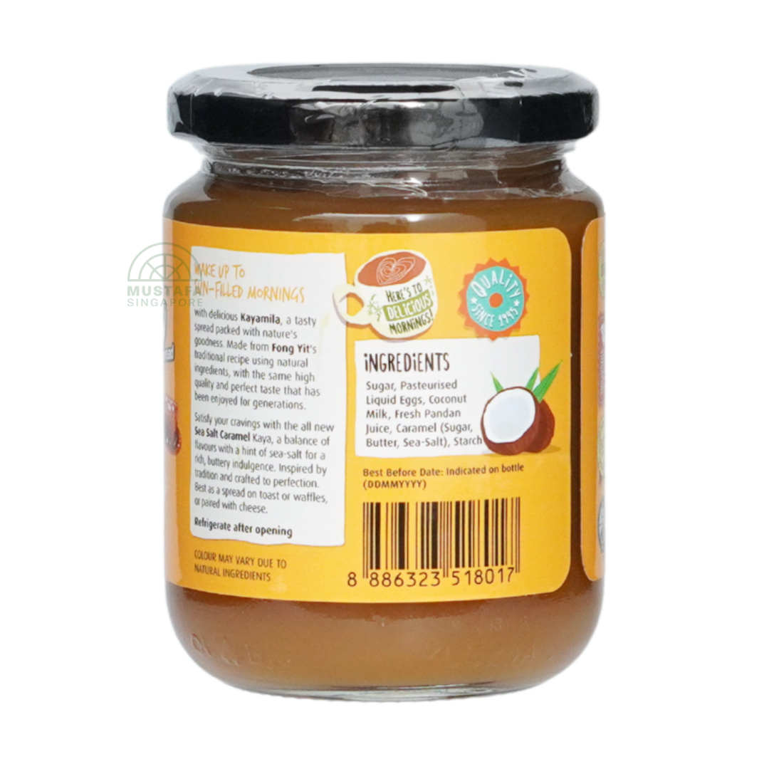Kayamila Sea-Salt Caramel Coconut Kaya Spread 270g