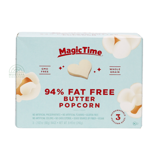 Magic Time 94% Fat Free Butter Popcorn 240g